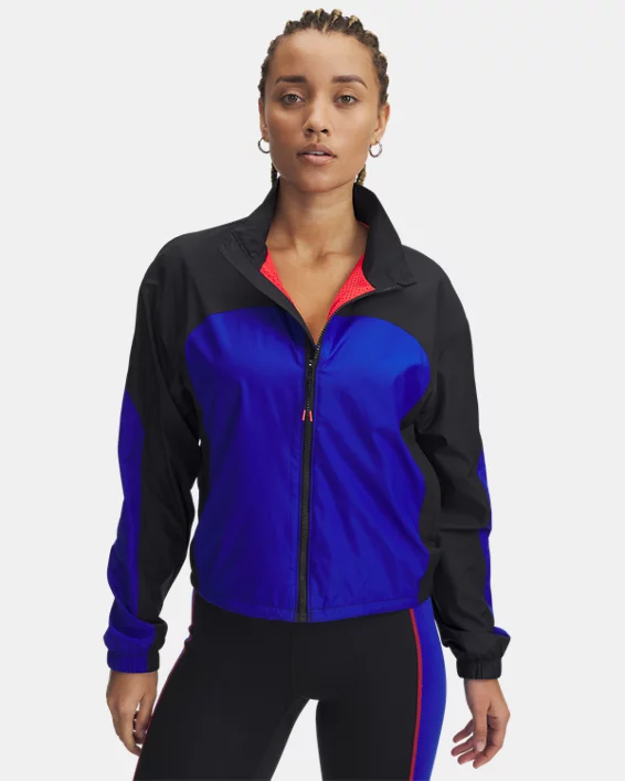 Project Rock Woven Womens Full-Zip