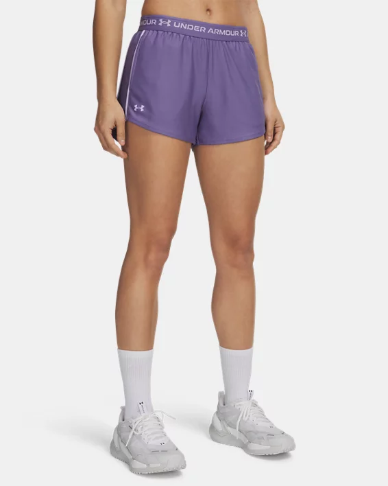 UA Tech Play Up Womens 3" Shorts