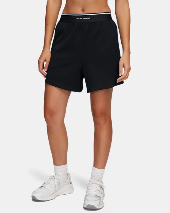 UA Meridian Rib Womens 4.5" Shorts