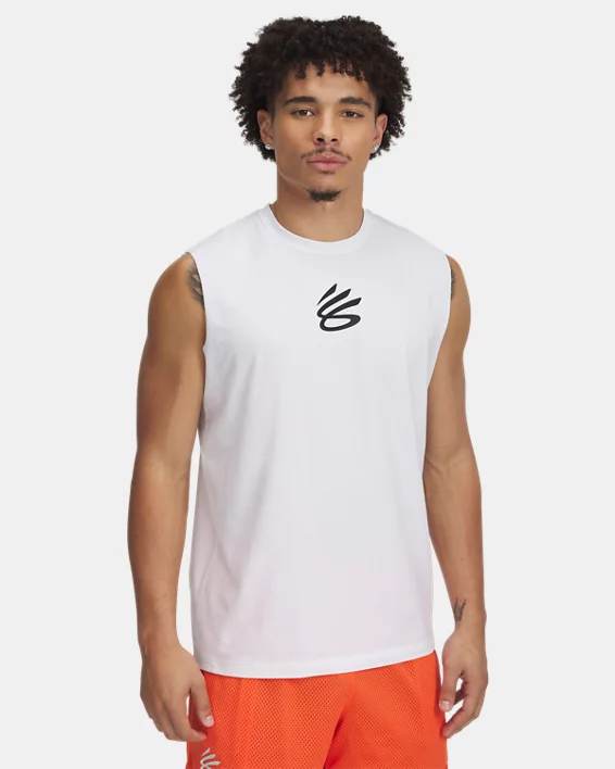 Curry Mens Sleeveless T-Shirt