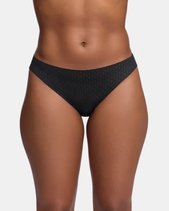 UA Pure Stretch Mesh Womens Thong Underwear