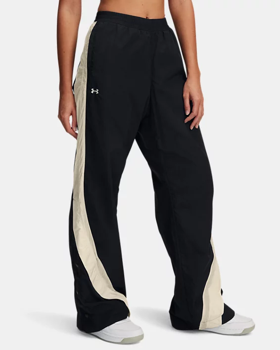 UA Icon Crinkle Womens Tear-Away Pants