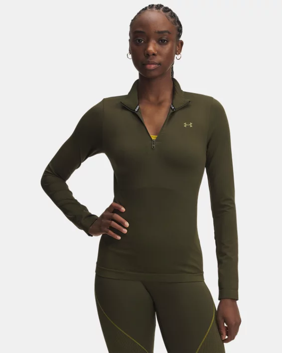 UA Vanish Seamless Womens  Zip