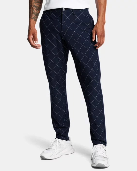 UA Premier Windowpane Mens Pants
