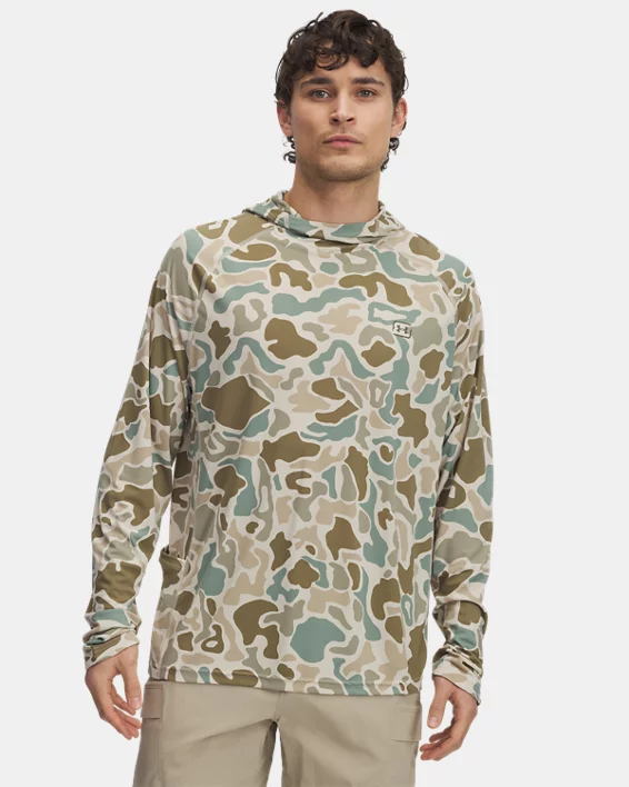UA Fish Elite Printed Mens Hoodie