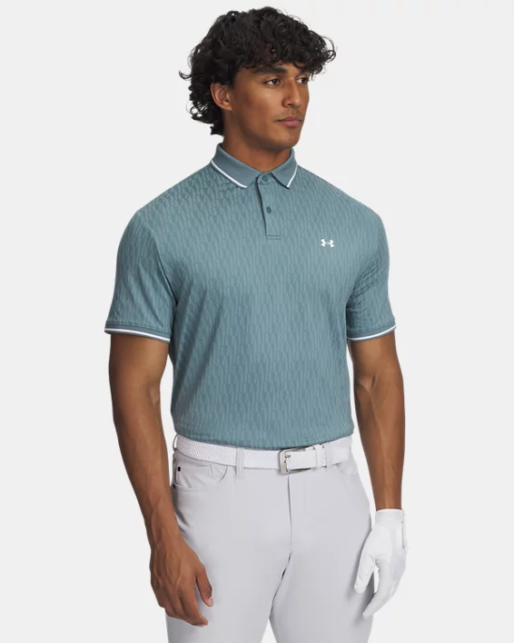 UA Drive Sport Jacquard Mens Polo