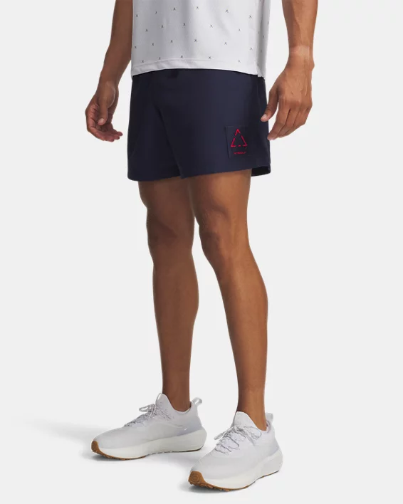 UA Warning Mens 5.75" Volley Shorts