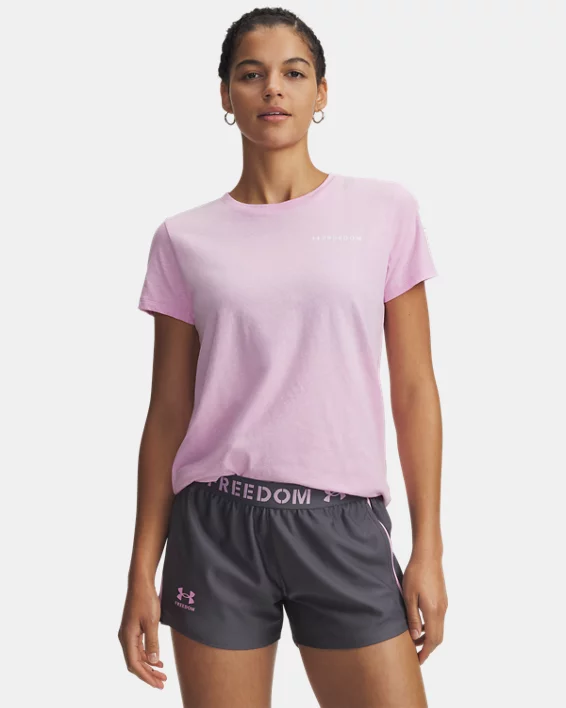 UA Freedom Banner Womens T-Shirt