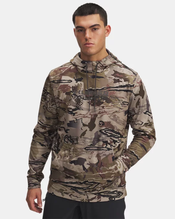 UA Expanse Armour Fleece Camo Mens Hoodie
