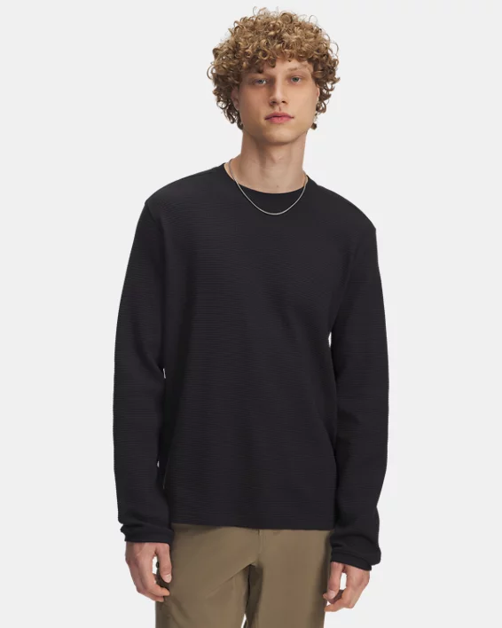 UA Expanse Waffle Mens Crew