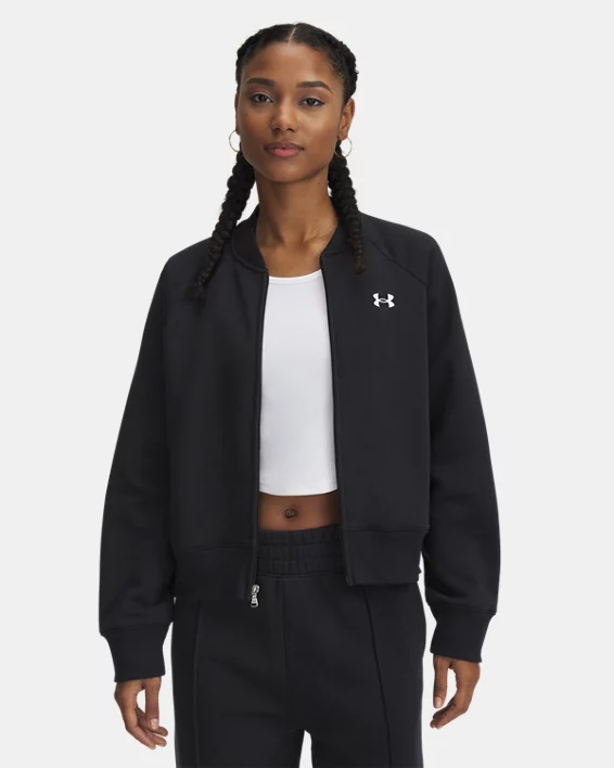 UA Rival Fleece Womens Bomber