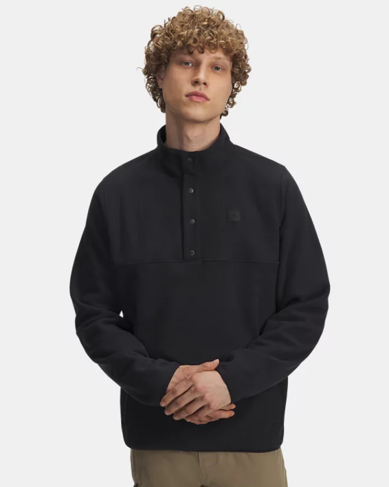 UA Expanse Scout Fleece Mens  Snap