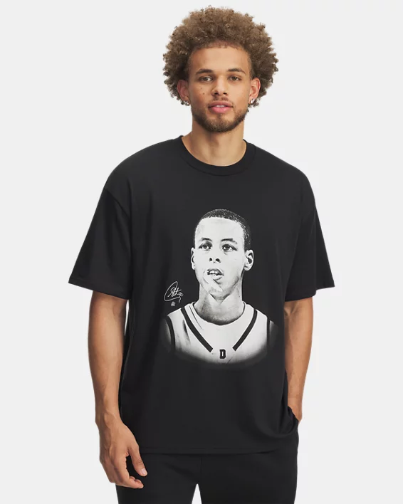 Curry Heavyweight Mens Oversized T-Shirt