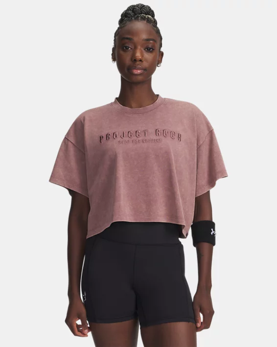Project Rock Statement Graphic Womens Short Sleeve