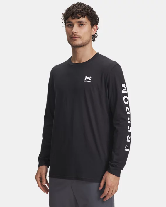 UA Freedom Flag Mens Long Sleeve