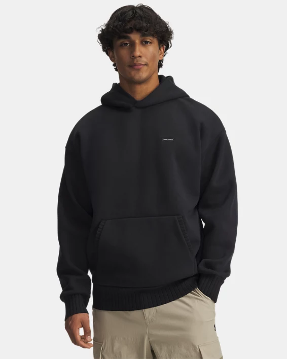 UA Icon Heavyweight Rib Mens Hoodie