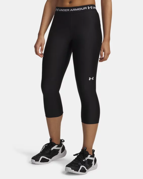 HeatGear Womens 3/4 Leggings