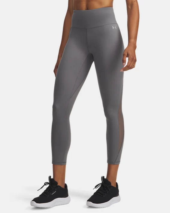 UA Motion Mesh Womens Ankle Leggings