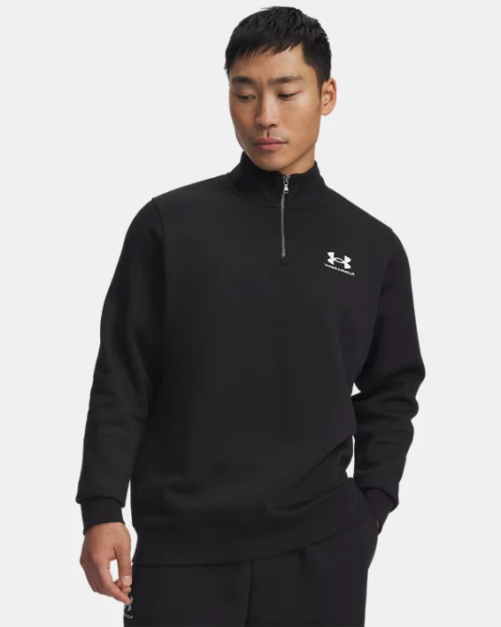 UA Icon Fleece Mens  Zip