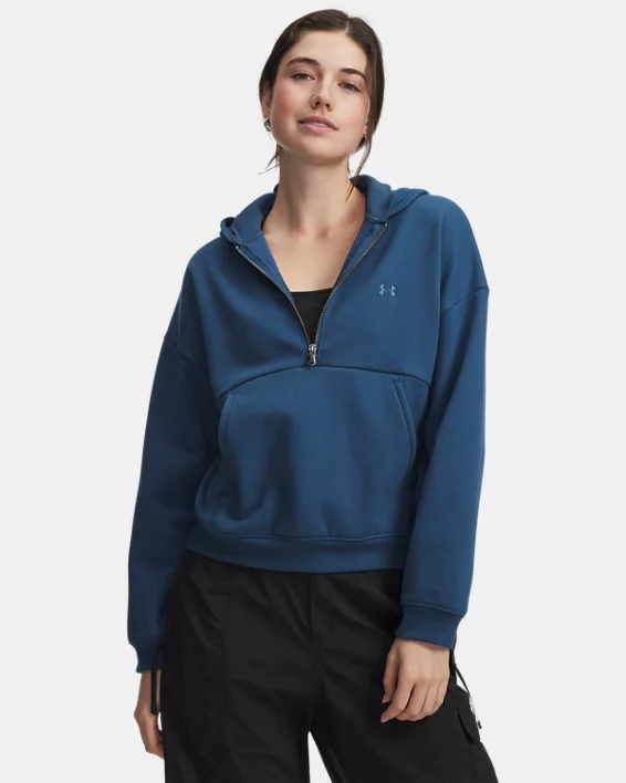 UA Icon Fleece Womens  Zip Hoodie