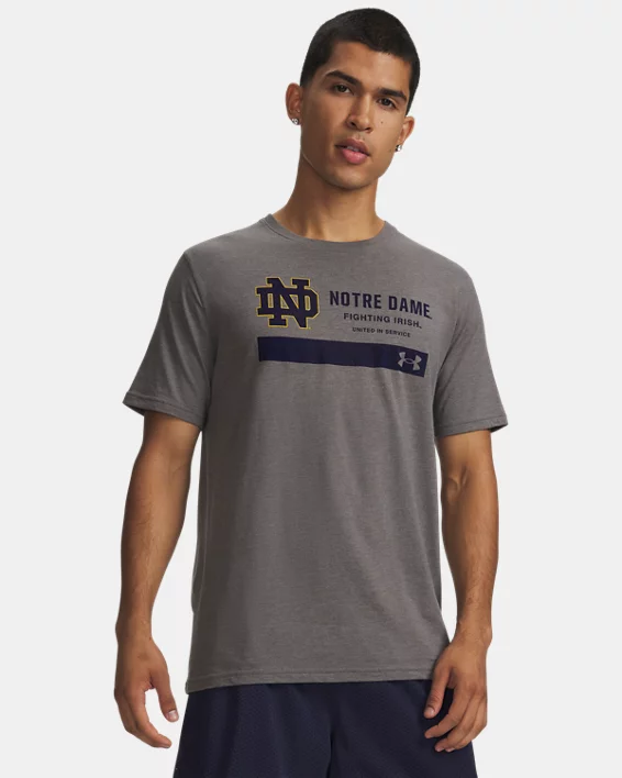 UA Performance Cotton Collegiate Mens Short Sleeve T-Shirt